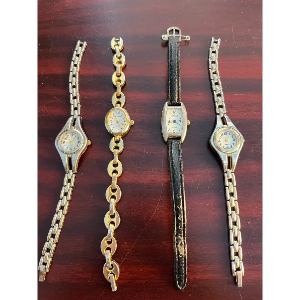 VTG Watch Lot of 10 Not Tested Gramercy Fiorlini LTD Collections White Stag